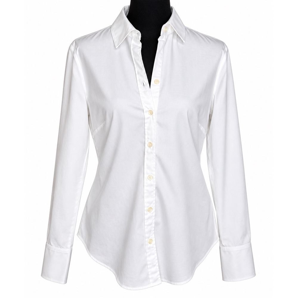 Hinson Wu Shirt 4 White Luxe Cotton Button Down Quiet Luxury Minimalist Classic